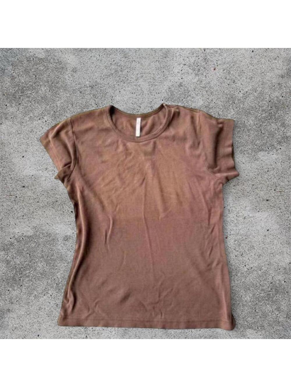first exit brown tshirt